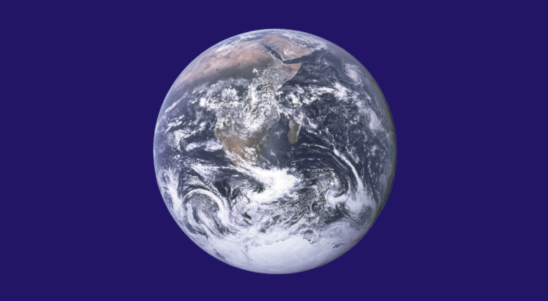 Earth day Flag